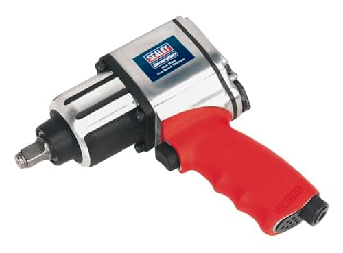 Image of Sealey Gsa02 Air Impact Wrench 1/2Sq Drive Twin Hammer