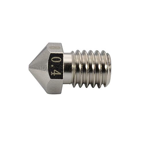 Image of 4pcs 3D Printer M6 Thread Plated Wear Resistant Nozzle 0.4mm / 3.0mm Compatible with V5 V6 Hotend, Titan Aero extruder, Ultimaker 2+ Extended Olsson Block Hotend (4pcs 0.4mm)