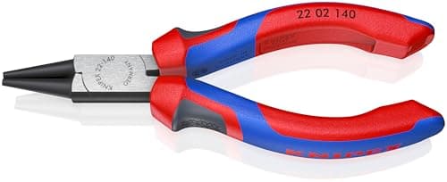Image of KNIPEX Round Nose Pliers with Comfort Handles 140 mm, 22 02 140