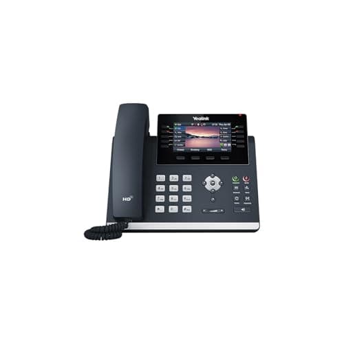 Image of Yealink SIP-T46U IP Phone - Corded - Corded - Wall Mountable - Classic Gray