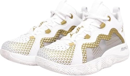 Image of Rip It Women’s Future Court Volleyball Shoe, White/Gold, 13