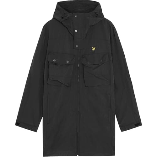 Image of Lyle & Scott Mens Guard Parka Black Ice M