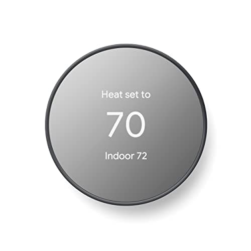 Image of Google Nest Thermostat - Smart Home Thermostat - Programmable Wifi Thermostat - Charcoal (Renewed)
