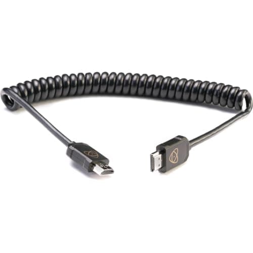 Image of Atomos Atom 4 K60 °C6 HDMI Cable 40 cm Cast Connector (80 cm Extended – Black