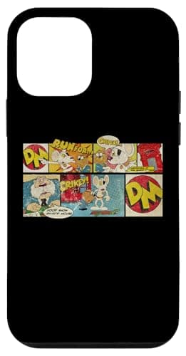 Image of Danger Mouse & Penfold Retro Comic Strips Case for iPhone 12 mini