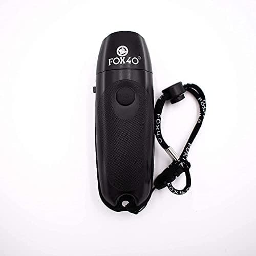 Image of Fox 40 Electronic Whistle Black One Size K-REY-FXW121