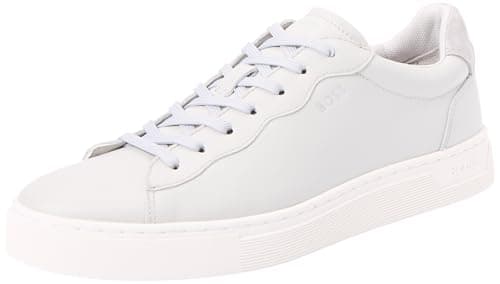Image of BOSS Rhys_Tenn_fl, Sneaker, Light/Pastel Grey,