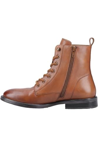 Image of Hush Puppies Female Valentina Lace Boot, Tan, 4