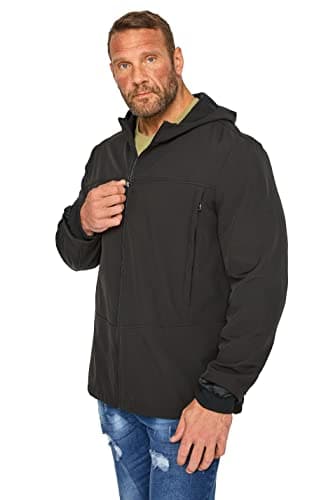 Image of BadRhino Big & Tall Softshell Jacket - Men's - Plus Size Curve
