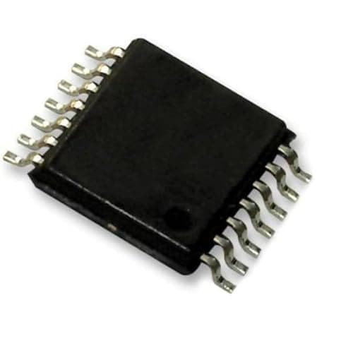 Image of On Semiconductor Logik IC - Gate and Inverter 74ACT00MTC NAND-Gate 74ACT TSSOP-14