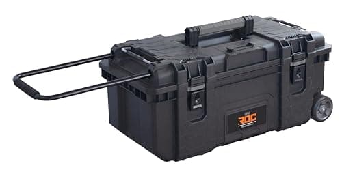 Image of Keter ROC Pro Gear Heavy Duty Tool Storage Rolling Mobile Toolbox 28 inch Black/Grey