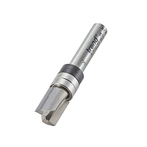 Image of Trend Professional Bearing Guided Profiler, 1/4 Inch Shank, 9.5mm Cut Diameter, 12.7mm Cut Length, 9.5mm Bearing, Tungsten Carbide Tipped, 46/902X1/4TC
