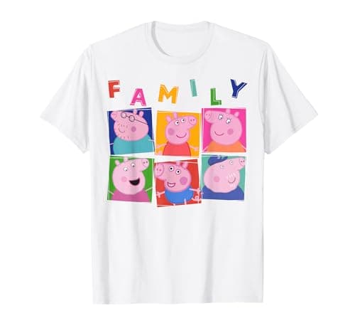 Image of Peppa Pig Family Box Up T-Shirt