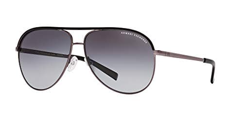 Image of ARMANI EXCHANGE Sunglasses AX 2002 6006T3 Gunmetal Black 61MM