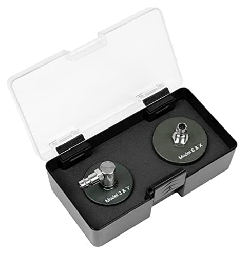 Image of Sealey Brake Cap Pressure Bleeder Cap Set – Suitable For Tesla - VS0204T