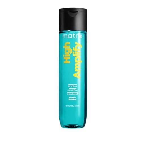 Image of Matrix High Amplify Volume Shampoo, Lightweight Silicone-Free Formula for Instant Body and Bounce with Protein, 300ml, For Fine, Limp and Flat Hair
