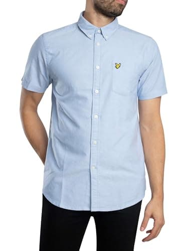 Image of Lyle & Scott Short Sleeve Oxford Shirt