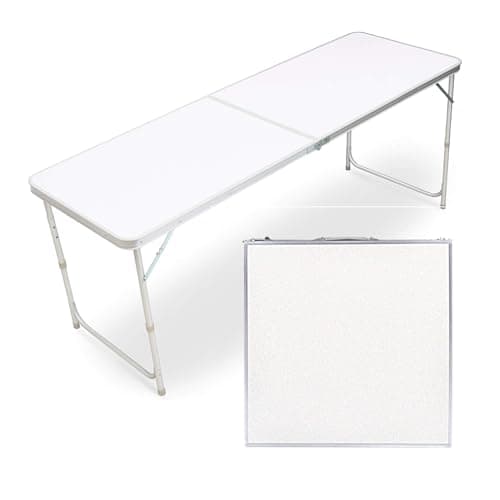 Image of Oypla 4ft Folding Outdoor Camping Kitchen Work Top Table