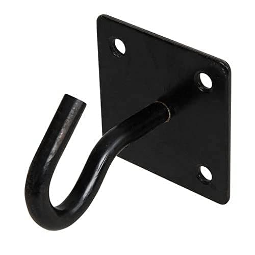 Image of Fixman 786651 Chain Plate Black Hook 50 mm x 50 mm