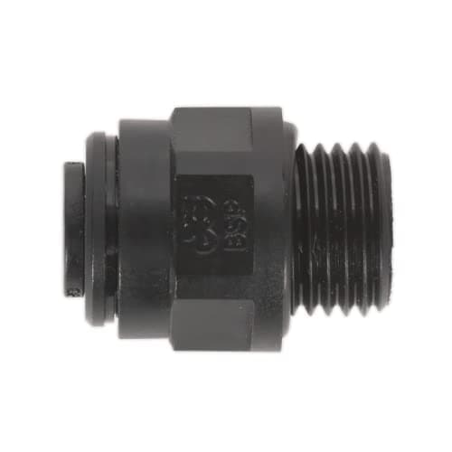 Image of Sealey JGC1014 Straight Adaptor 10mm x 1/4"BSP Pack of 5 (John Guest Speedfit® - PM011012E)