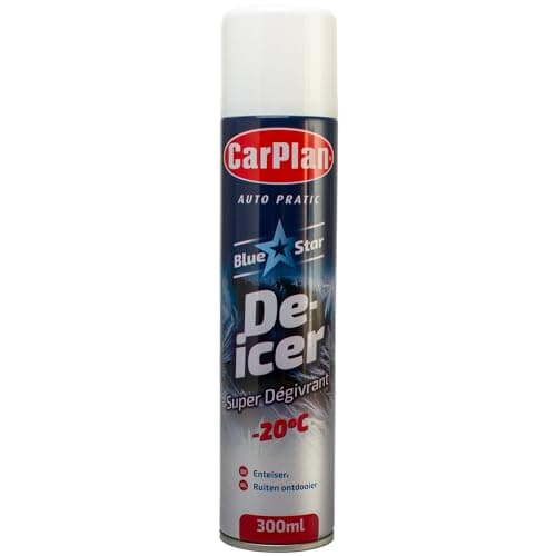 Image of CarPlan SDI311 Blue Star De-Icer Aerosol 300ml