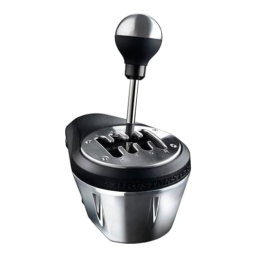 Image of Thrustmaster TH8A Shifter for PS5, PS4, Xbox Series X|S, PC – Sim Racing Accessory with H-Pattern & Sequential Modes, Compatible with Racing Wheels and Driving Simulator Sets