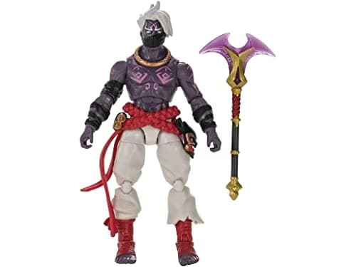 Image of Fortnite SOLO MODE - Raz (Glyph Master) - 4-Inch Highly Detailed Figure with Crystal Axe of the Masters Harvesting Tool