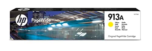 Image of HP F6T79AE 913A Original PageWide Cartridge, Yellow, Single Pack