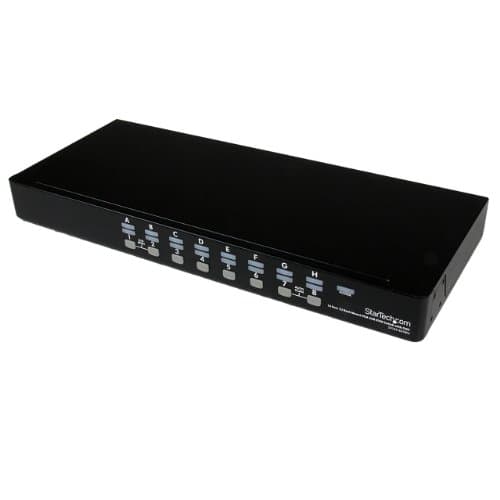 Image of StarTech.com 16 Port 1U Rackmount USB KVM Switch with OSD (SV1631DUSBU)