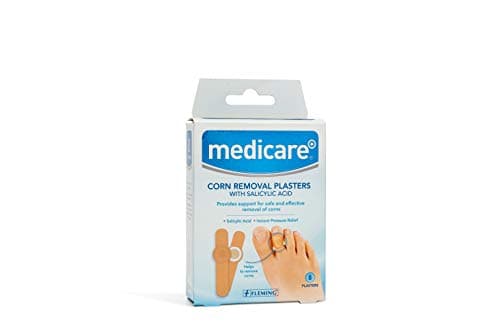 Image of Medicare Corn Removal Plaster with Salicylic Acid, Pack of 8