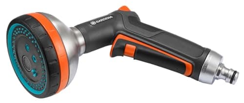 Image of Gardena Premium Multi Sprayer: Garden Sprayer for Watering and Cleaning, Five Spray Patterns, Filter, Lock, Robust, Frost Protection (18317-20)