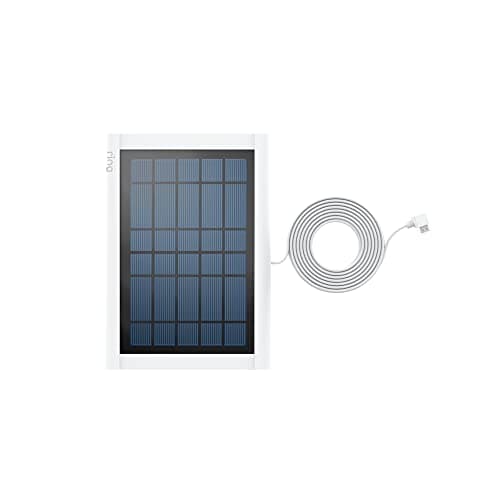 Image of Introducing Ring Solar Panel for Ring Video Doorbell (2nd Generation) by Amazon | White