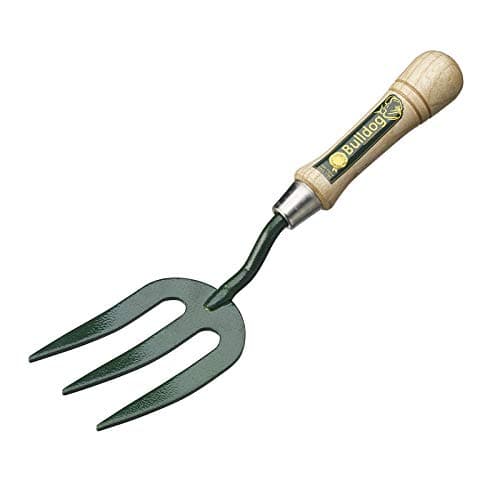 Image of Bulldog 1041030680 Premier Weeding Hand Fork, Green