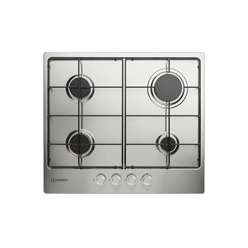 Image of Indesit THP 642 IX/I 1 58cm Gas Hob - Stainless Steel