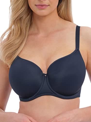 Image of Fantasie Women's Rebecca Essentials Molded Spacer Underwire T-Shirt Bra, Navy, 32E