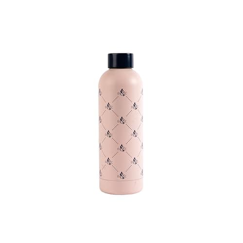 Image of BEAU & ELLIOT Monogram Candy Floss 500ml Insulated Stainless Steel Drinks Bottle