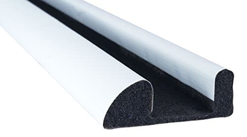 Image of STORMGUARD 02SR6630914W White Internal Foam Under Door Draught Excluder