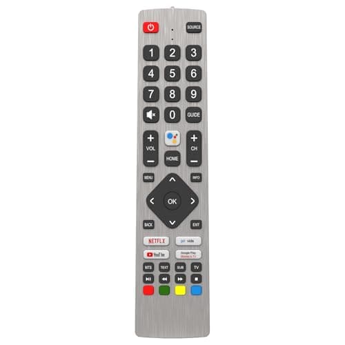 Image of FOXRMT Replacement Sharp TV Remote Control, Universal for Sharp TV Remote Remote Control for Smart TV with 4 Shortcuts Button, No Setup Required
