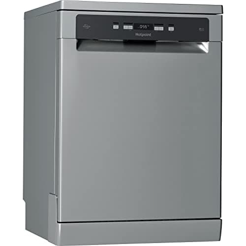 Image of Hotpoint HFC 3C26 WC X UK Freestanding Standard Dishwasher, 14 Place Settings, 7 Programs, Stainless Steel