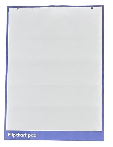 Image of ARTH A1 Flipchart Paper Pad Plain Perforated 40 Sheets