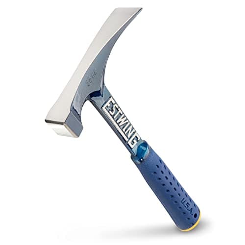 Image of Estwing E6-22BLC 22oz Smooth Face Big Blue Rock Pick Hammer with Shock Reduction Grip