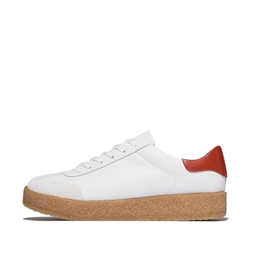 Image of Rally T-Toe Leather Crepe Sneakers