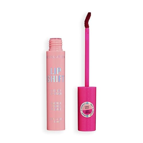 Image of Revolution Lip Shift Peel Off Lip Stain, Long-Lasting Lip Tint with Bold Pigment, Lightweight Formula, Vegan & Cruelty-Free, Celestial Pink, 2.5ml