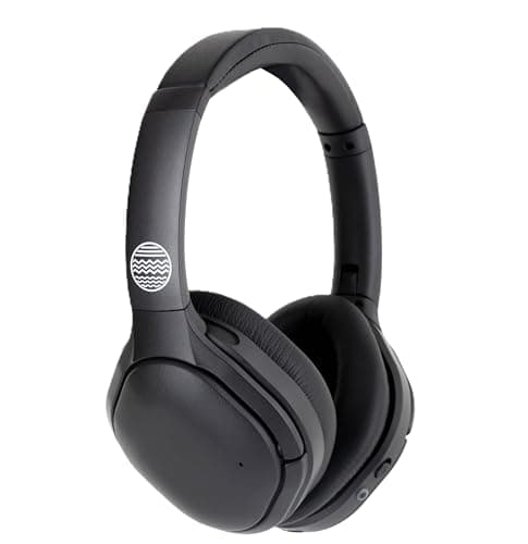 Image of OUR PURE PLANET Wireless Bluetooth Headphones with ANC & ENC – 35 Hour Battery, Over Ear Noise Cancelling Headphones – Eco Friendly
