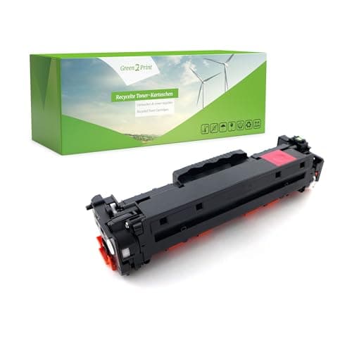 Image of Green2Print Toner magenta 2800 pages replaces HP CC533A, 304A, CC533L, 304L Toner cartridge for HP Color LaserJet CM2320NF, CM2320FXI, CP2025N, CP2025DN, CP2025