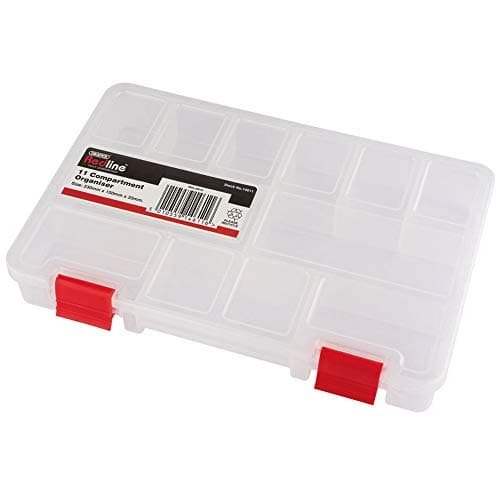 Image of Draper 14611 Plastic Storage Organiser, 230 x 150 x 33mm