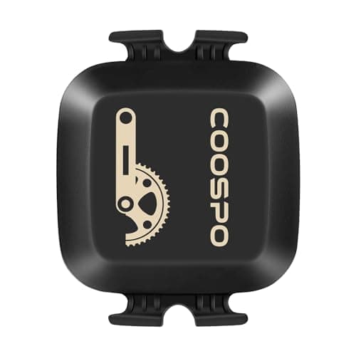 Image of COOSPO Bike Cadence Speed Sensor BK467, Bluetooth ANT+ Cadence Sensor for GPS Bike Computers, Tracking Cycling Speed and Distance RPM Sensor, Compatible with Zwift Wahoo Peloton Openrider Rouvy APP