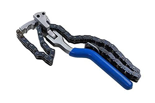 Image of US PRO Tools 60-160MM Oil Filter Chain Wrench With Swivel Handle 3014