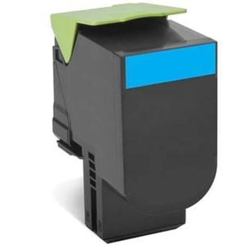 Image of Lexmark 80C2SCE Original Toner Cartridge - Cyan
