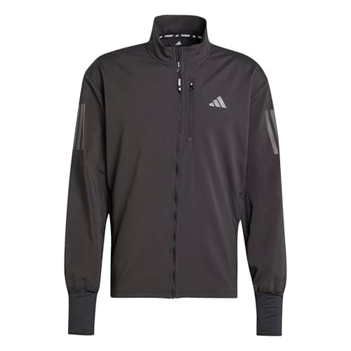Image of adidas Men's Own the Run Winterized Jacket, Black, S